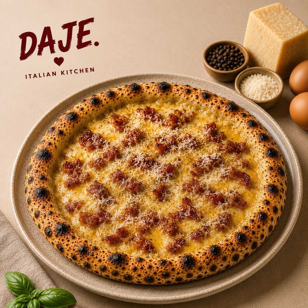 Pizza Carbonara