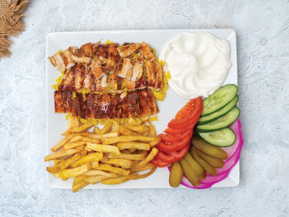 Chicken Shawarma Fatteh Meal