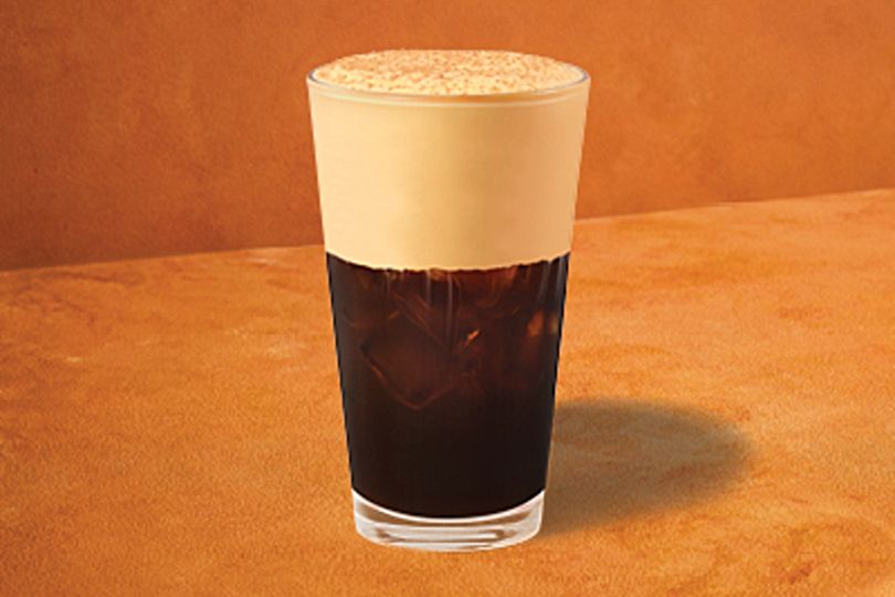 Pumpkin Cream Iced Americano