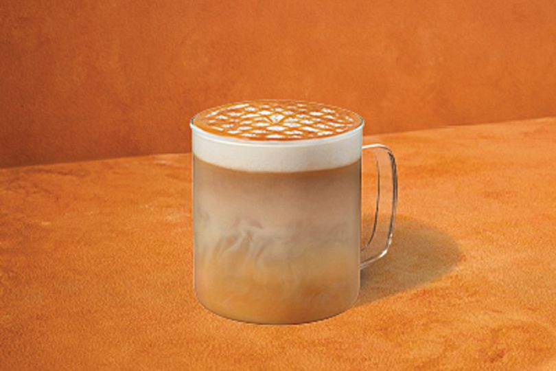 Pumpkin Spice Caramel Macchiato