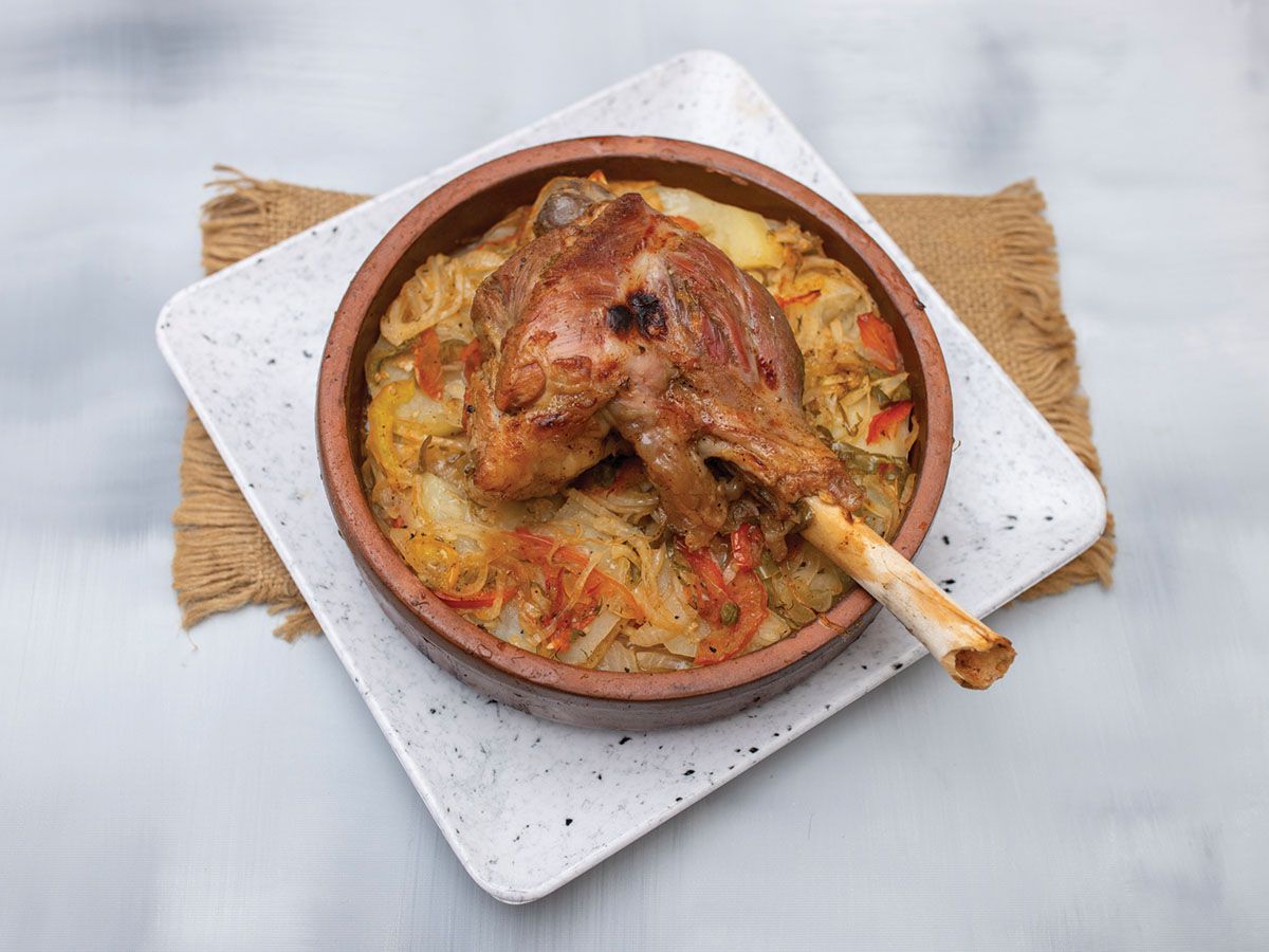 Lamb Shank + Mixed Rice or Basmati Rice