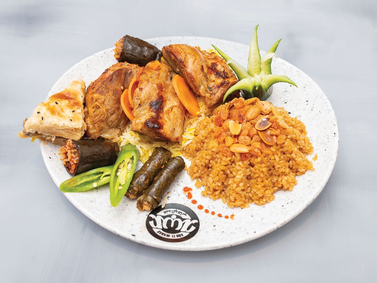 Veal Shank + Mixed Rice or Basmati