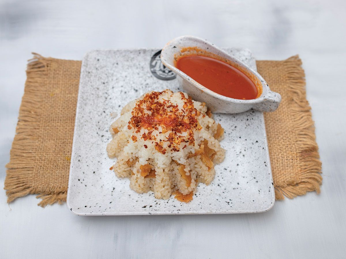 Plain Fattah Vinegar And Garlic