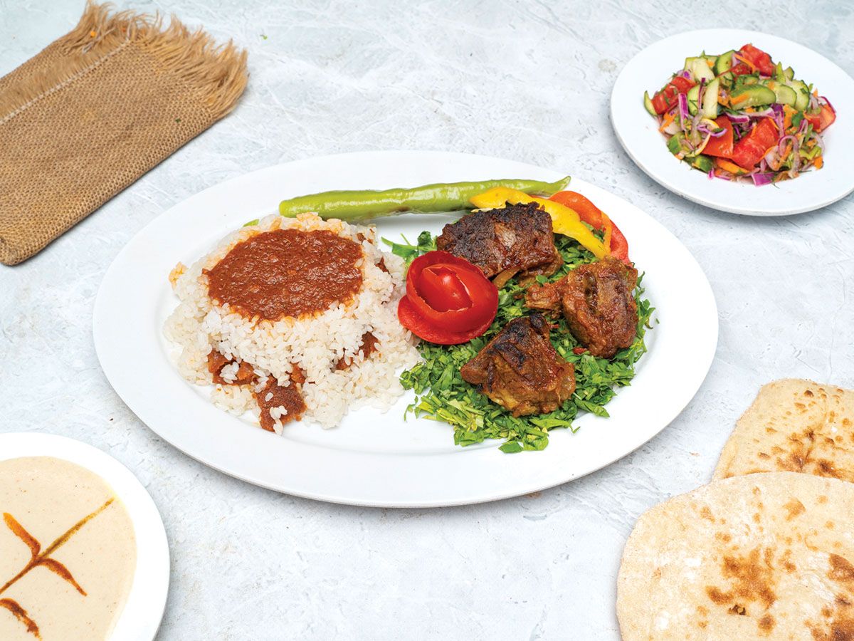 Lamb Fatteh Dish