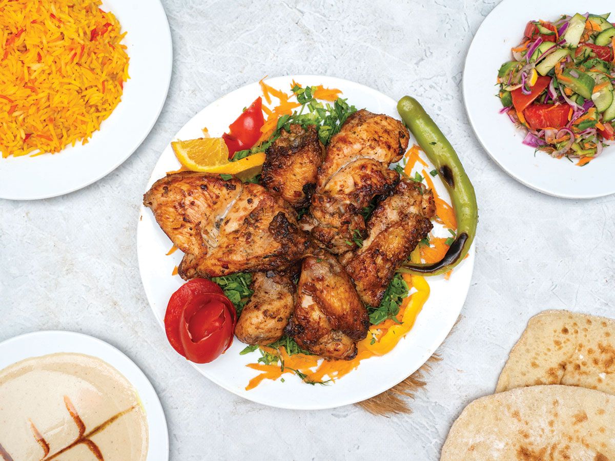 Half Shish Chicken Meal