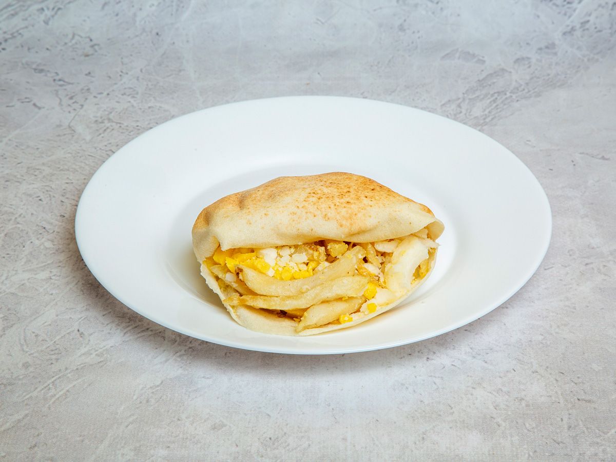 Fries With Cheddar Sandwich