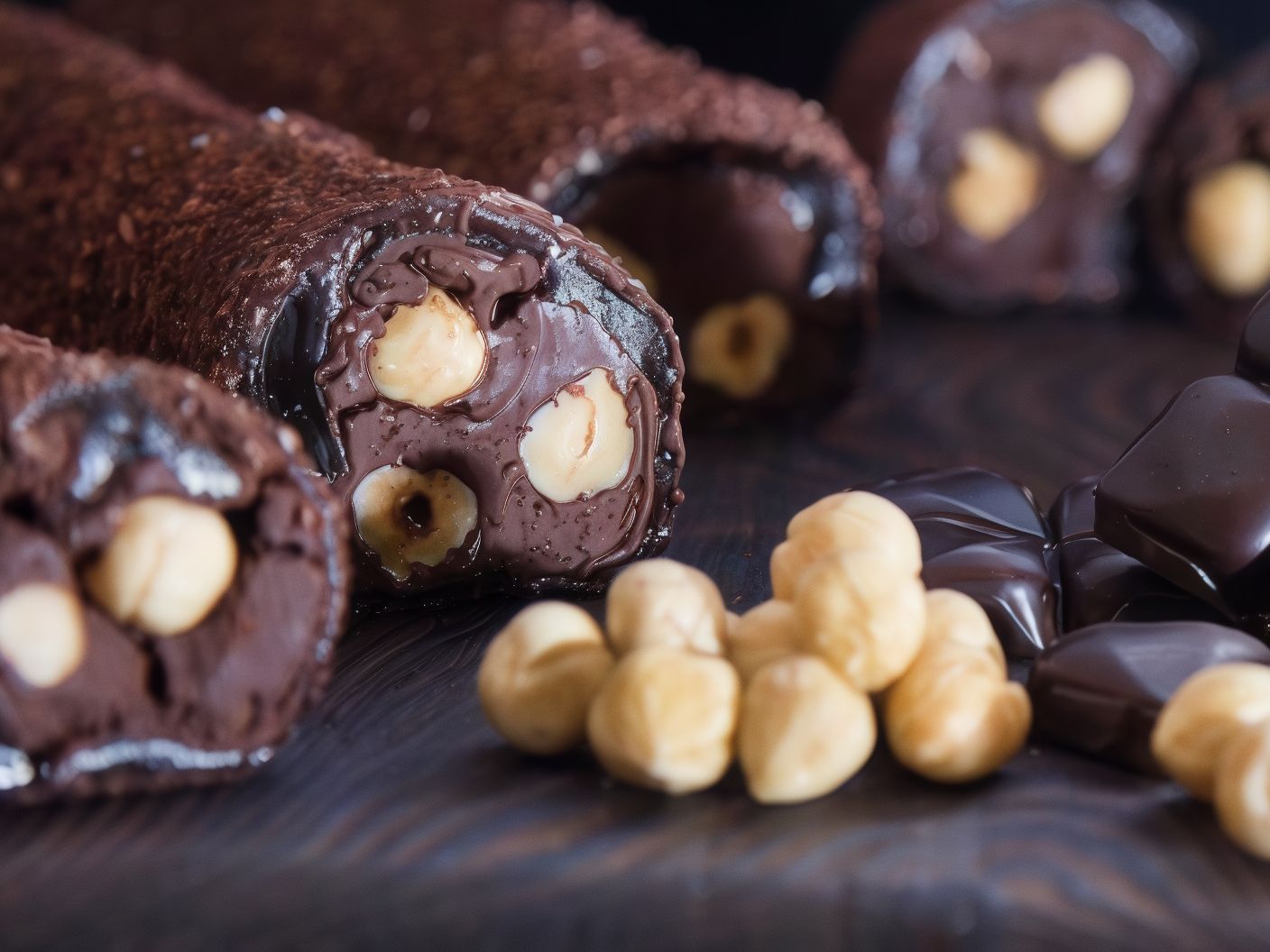 Asfour Eye Malban with Nutella Chocolate and External Cocoa 1 KG