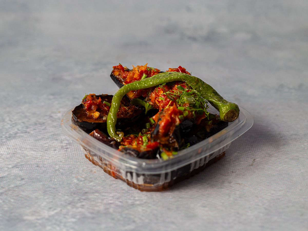 Box Of Fried Eggplant