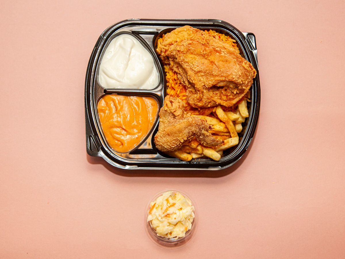 Broasted Chicken Breast Meal