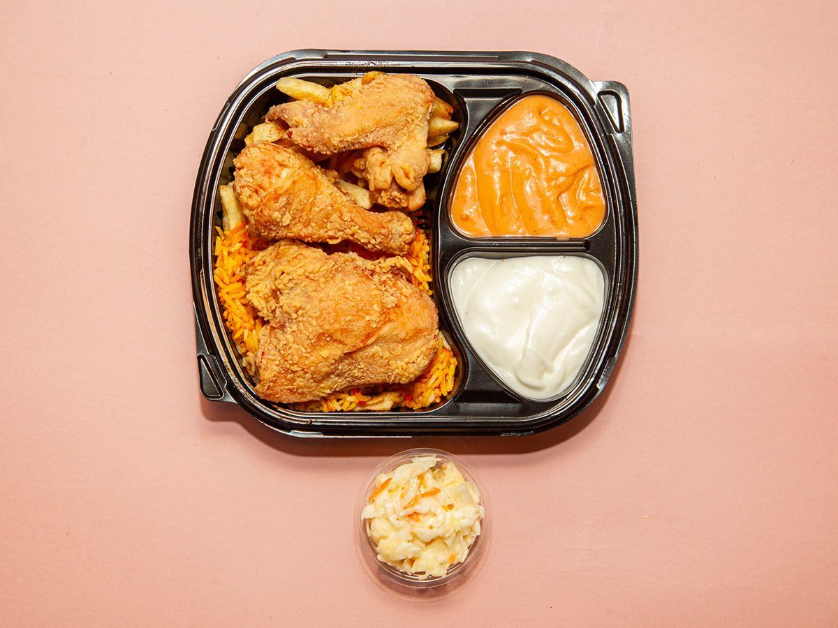 Broasted thigh meal