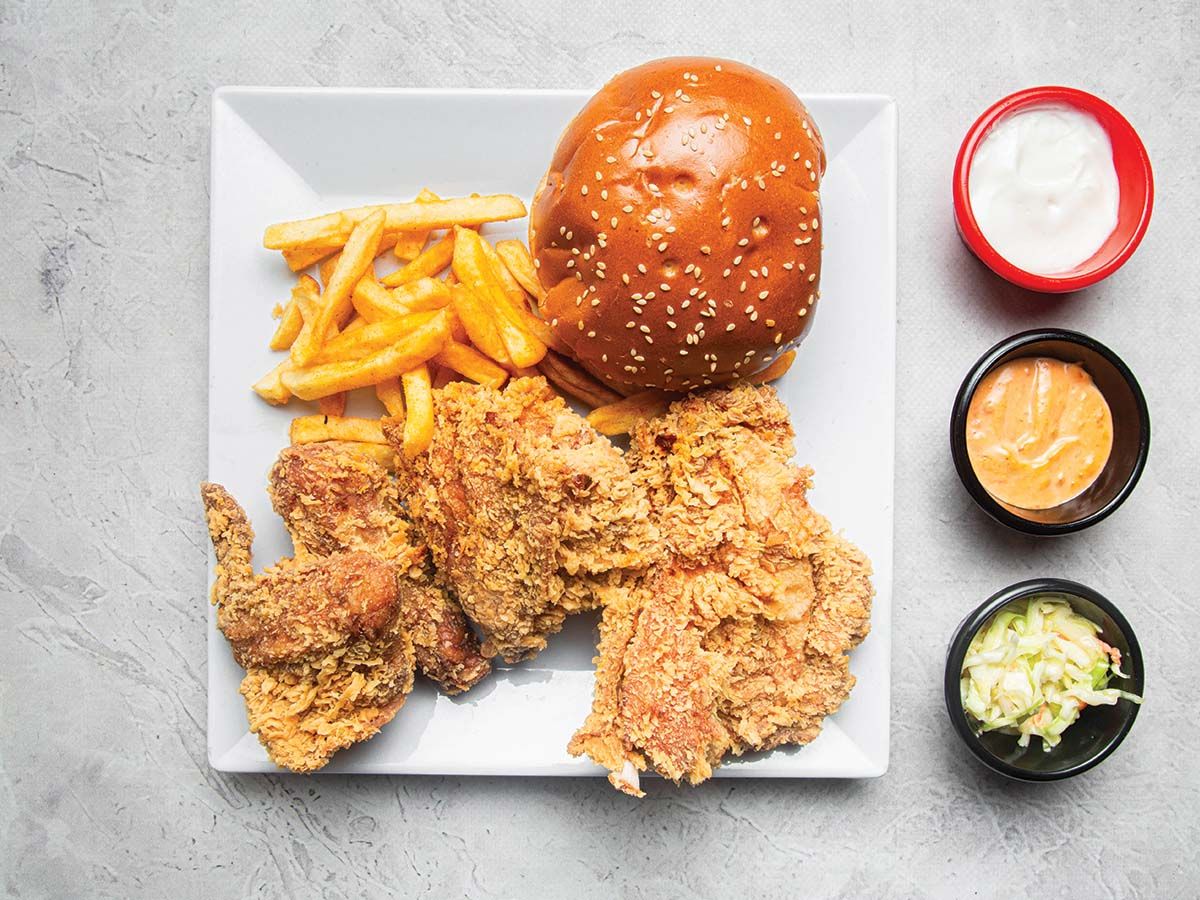 4 Pieces Broasted Meal