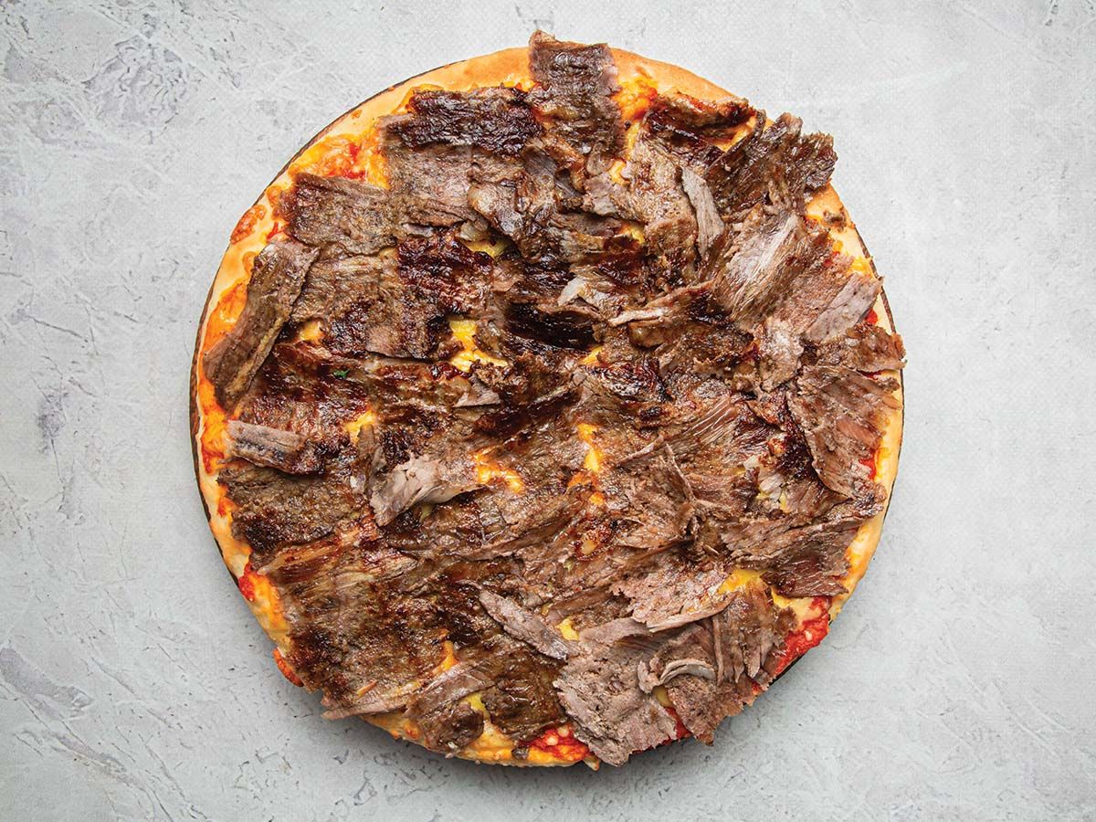 Meat Shawarma Pizza