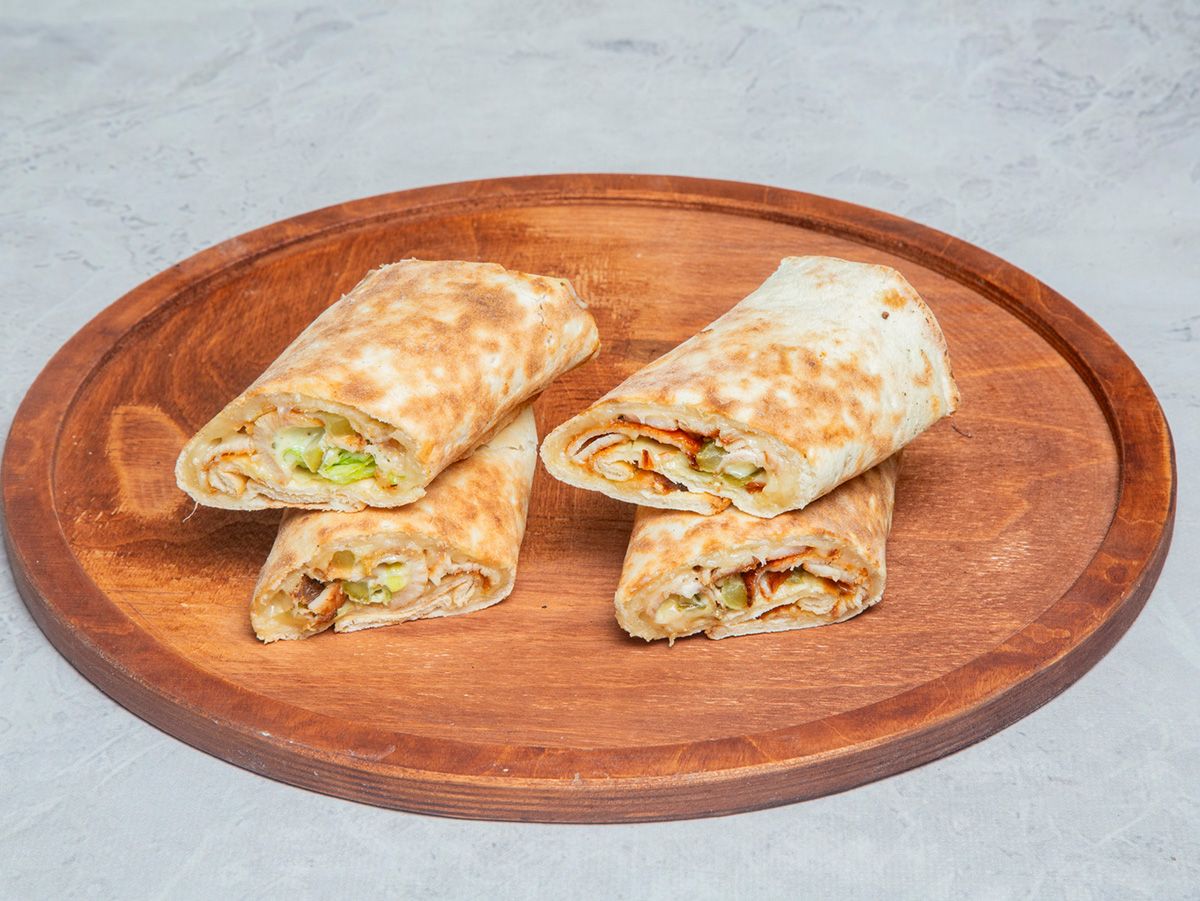 Oven Chicken Shawarma Sandwich