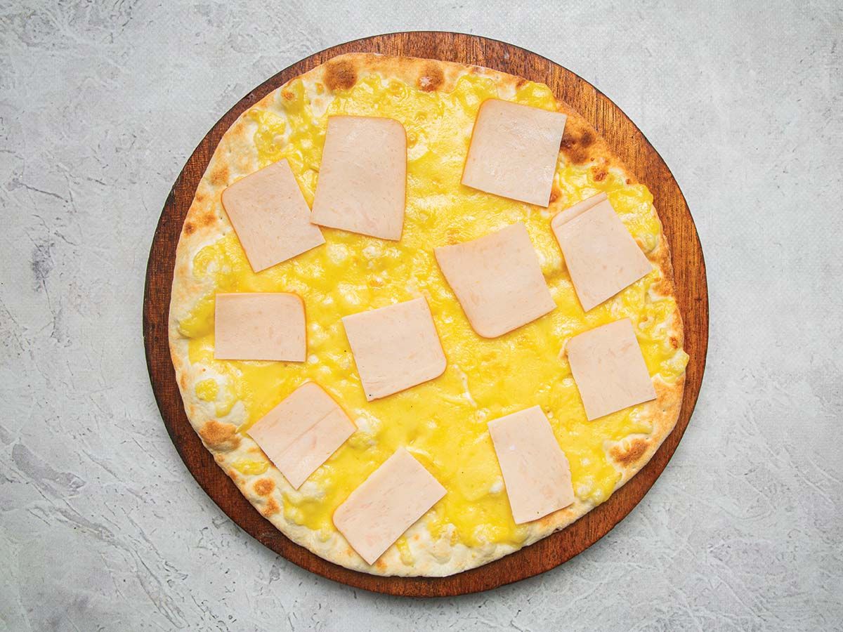 Cheese and Turkey Manousheh