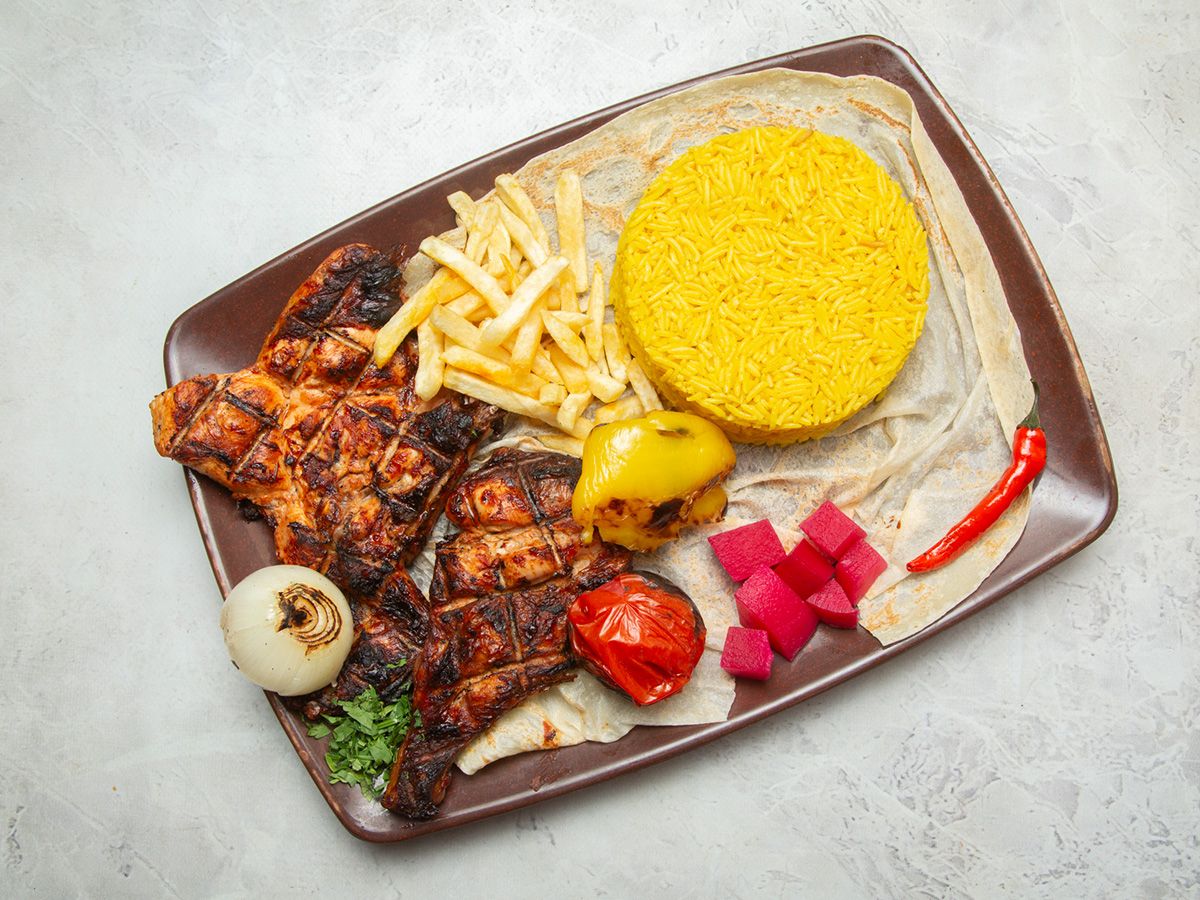 Half Tikka Chicken Meal