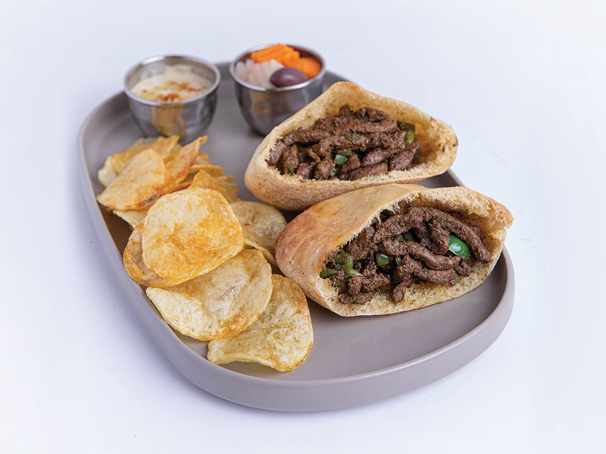 Alex Beef Liver Sandwich