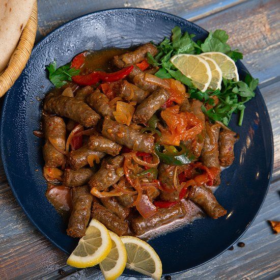 Grilled Oriental Sausage Meal