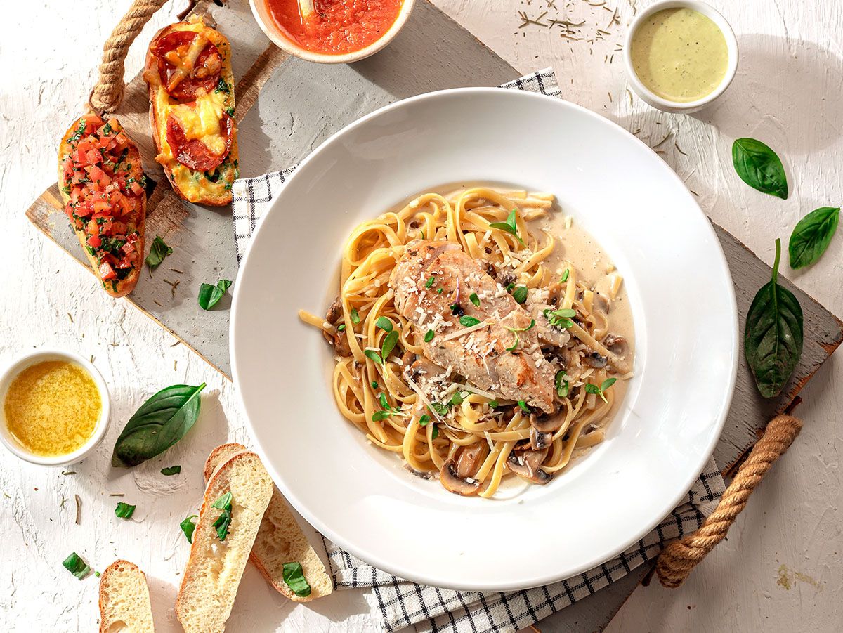 Alfredo Ai Funghi