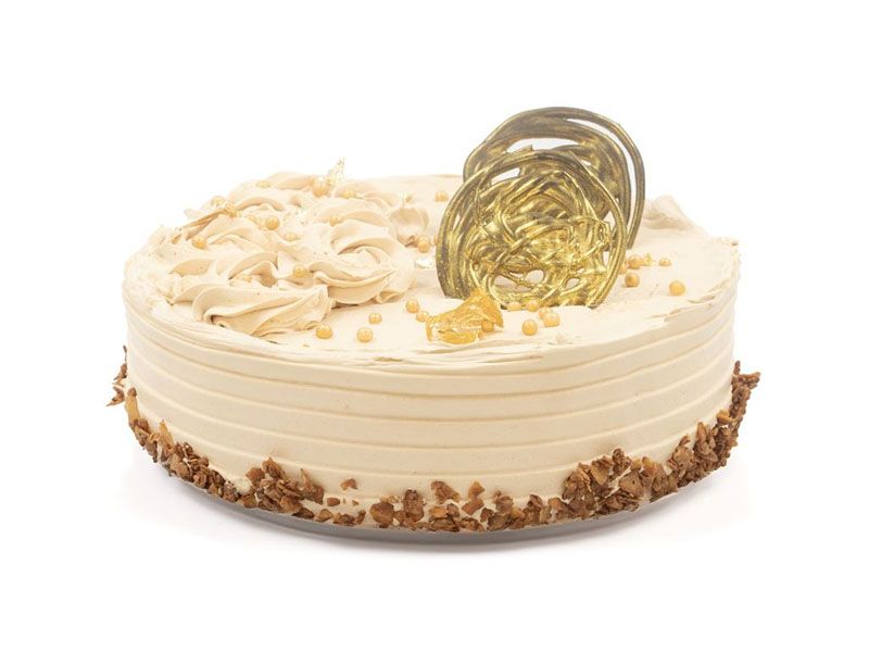 Almond Caramel Torte
