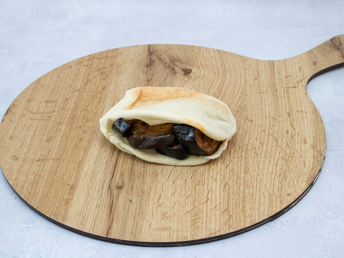 Fried Eggplant Sandwich