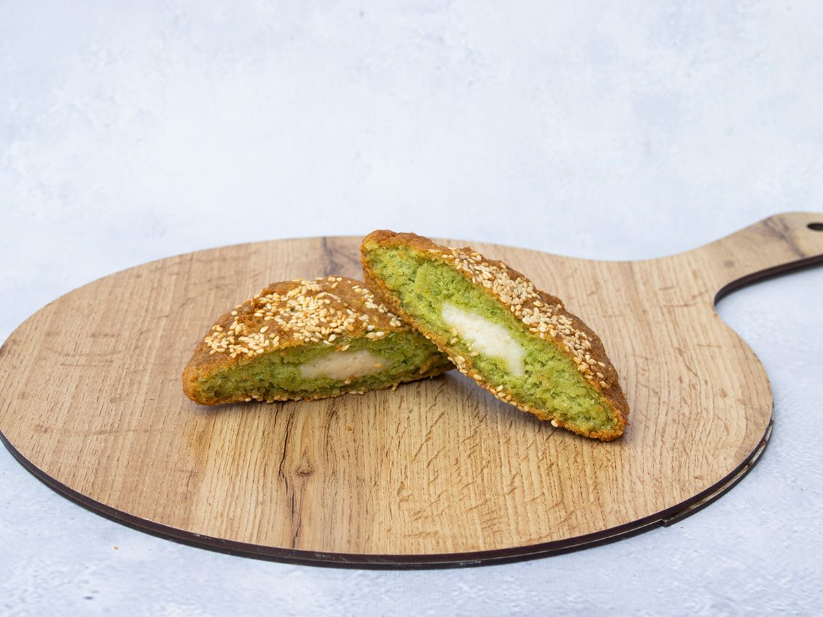 taamia Patty mozzarella and roumi