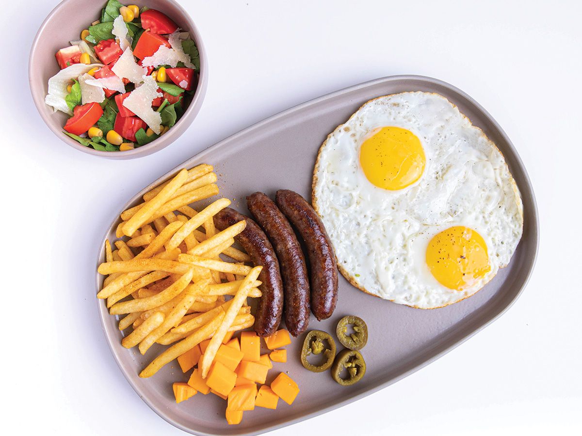 American Breakfast Platter