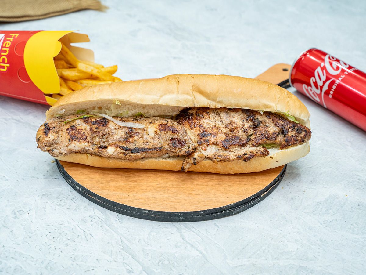 Large French grilled chicken breasts