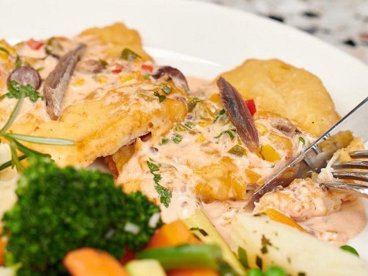 Anchovies Fish Plate