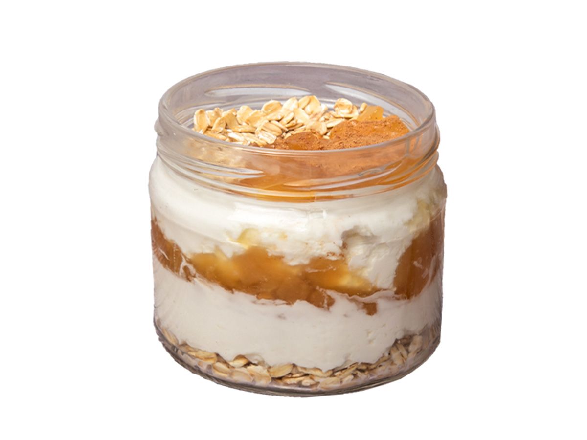 Apple Oat Cinnamon Greek Yogurt