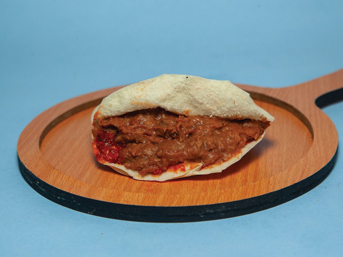 Foul Shakshuka Sandwich