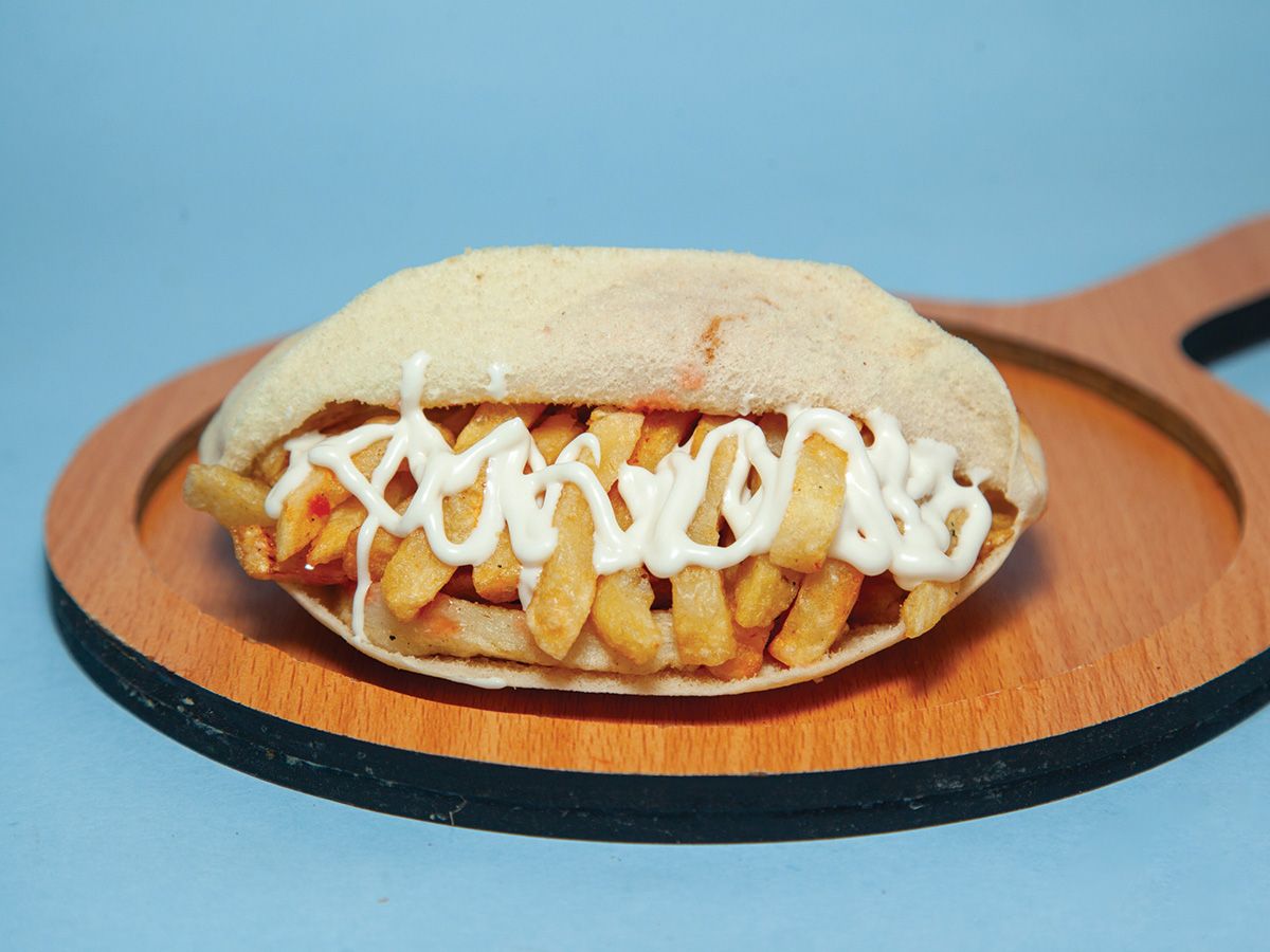Potato Sandwich with Mayonnaise