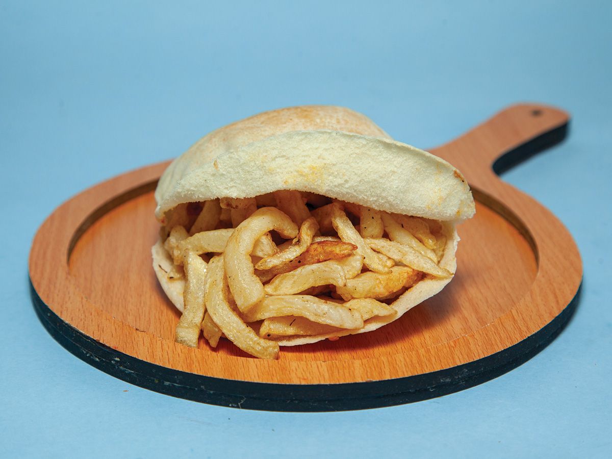 Arabic French Fries Sandwich