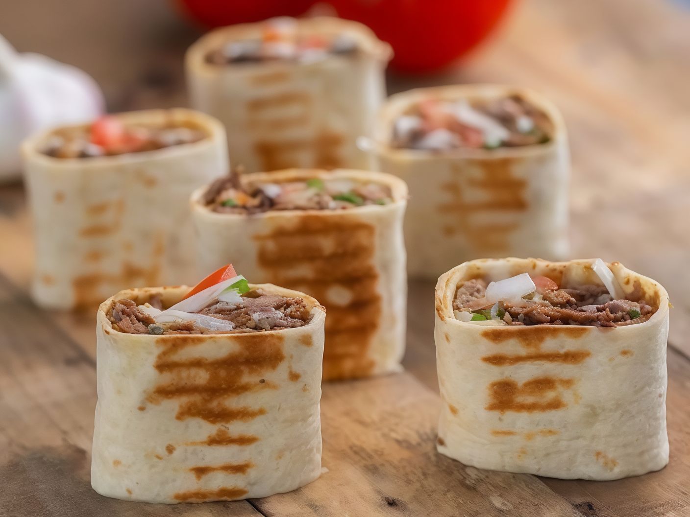 Araby Meat Shawerma Tortilla Meal