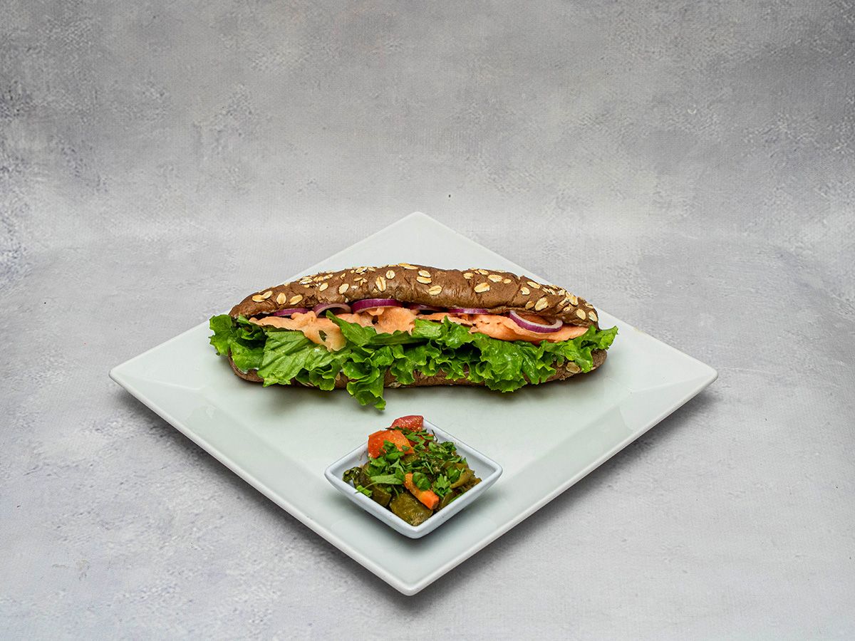 Smoked Salmon Sandwich