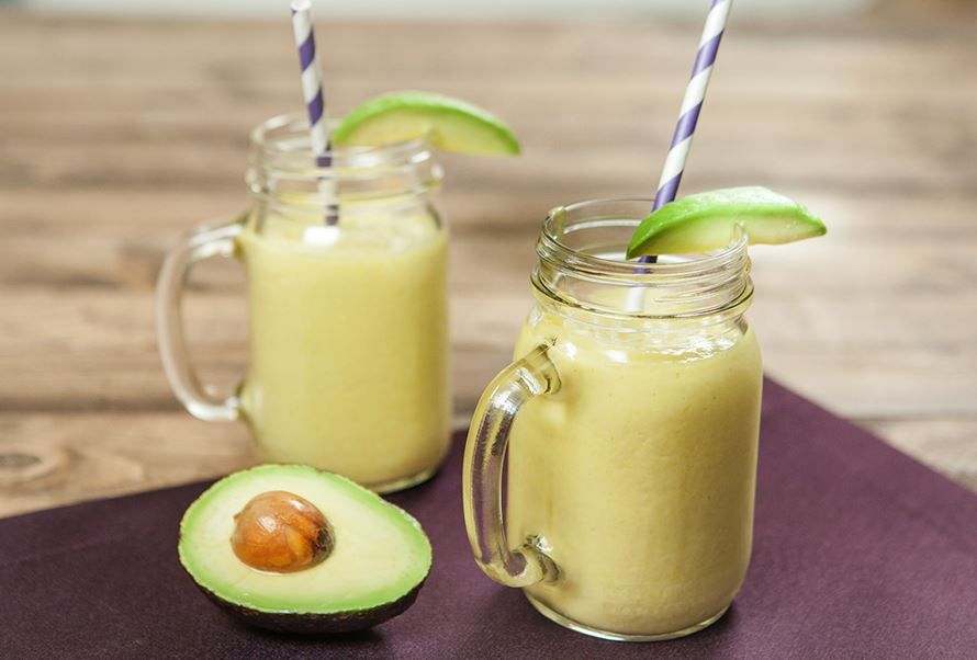 Avocado With Coconut Juice