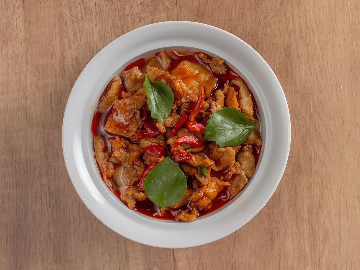 B11 - Beef With Spicy Sauce