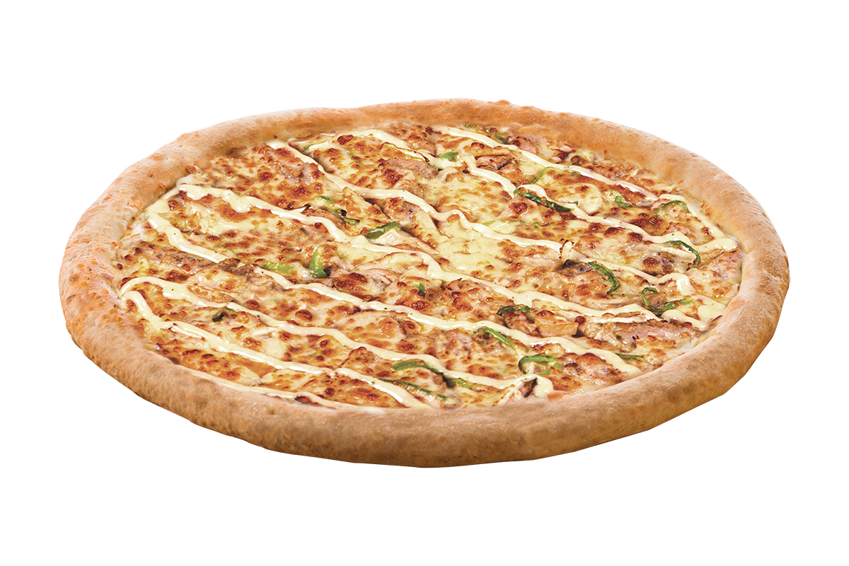 Smoky Chicken Ranch Pizza