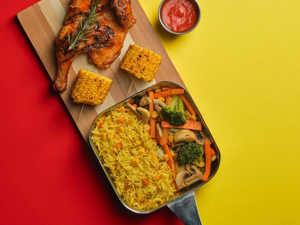 Barbecued Half Chicken