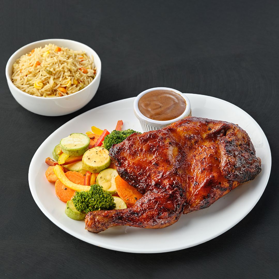 1/2 Roasted Chicken BBQ (American Classic Recipe)