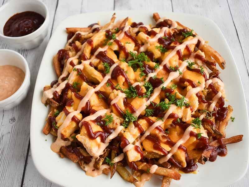 BBQ Chicken poutine