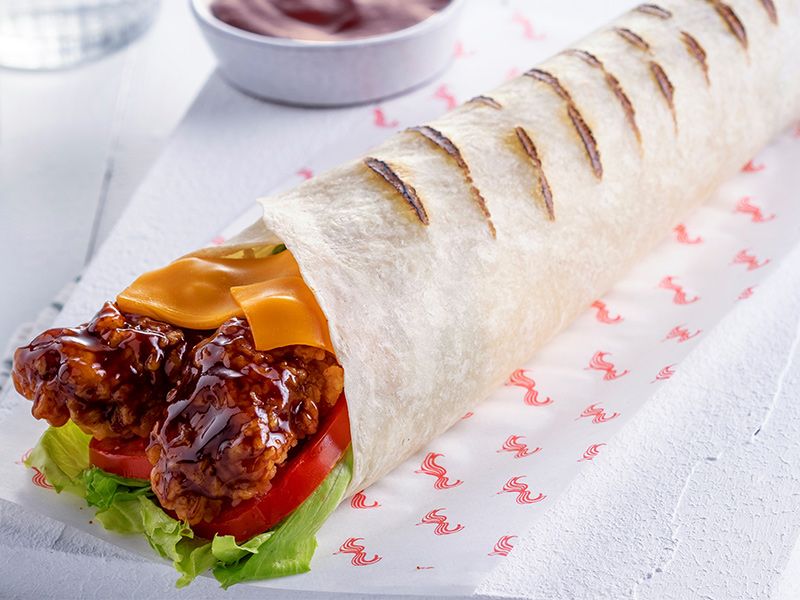 BBQ Chicken Wrap