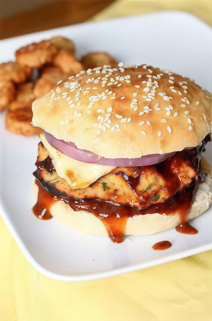 BBQ GRILLED CHICKEN Sandwich