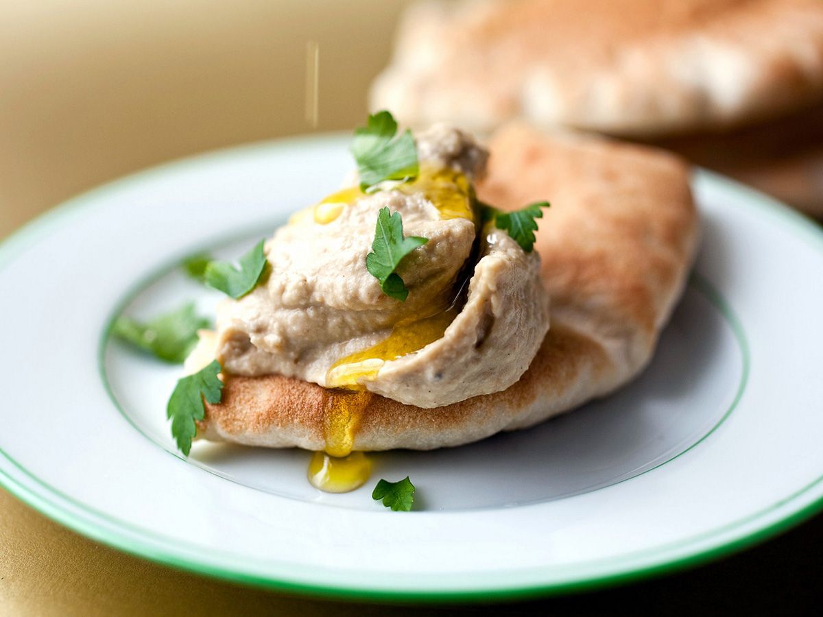Baba Ghanoush Sandwich