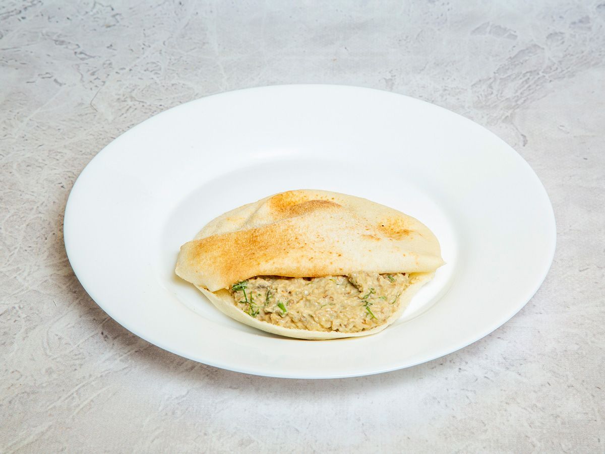 Baba Ghannoug sandwich