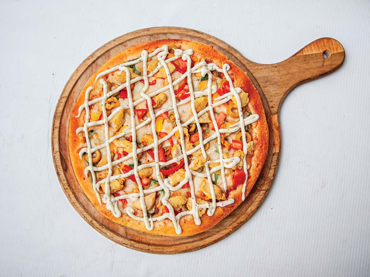 Chicken Ranch Pizza