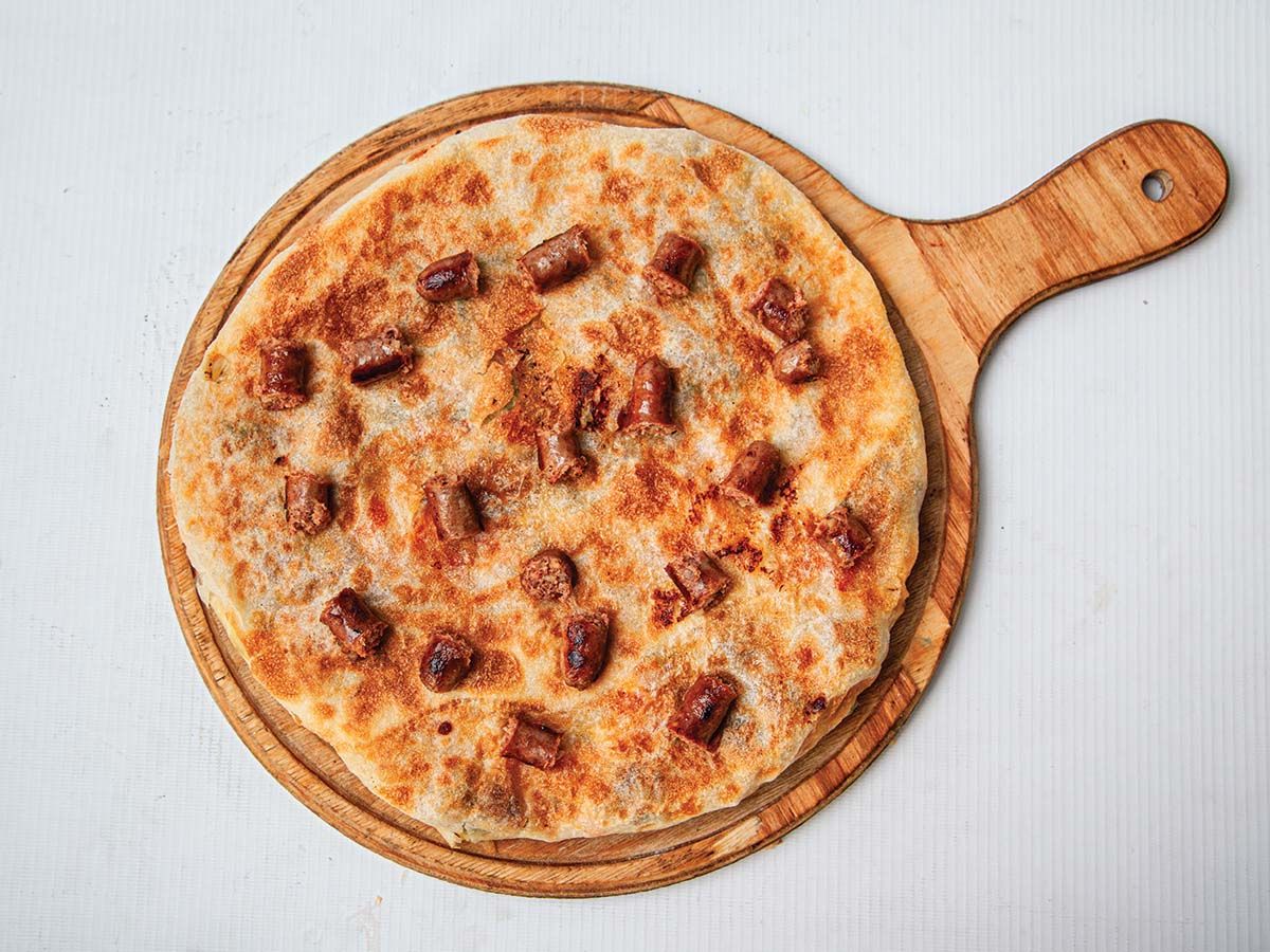 Oriental Sausage Pie