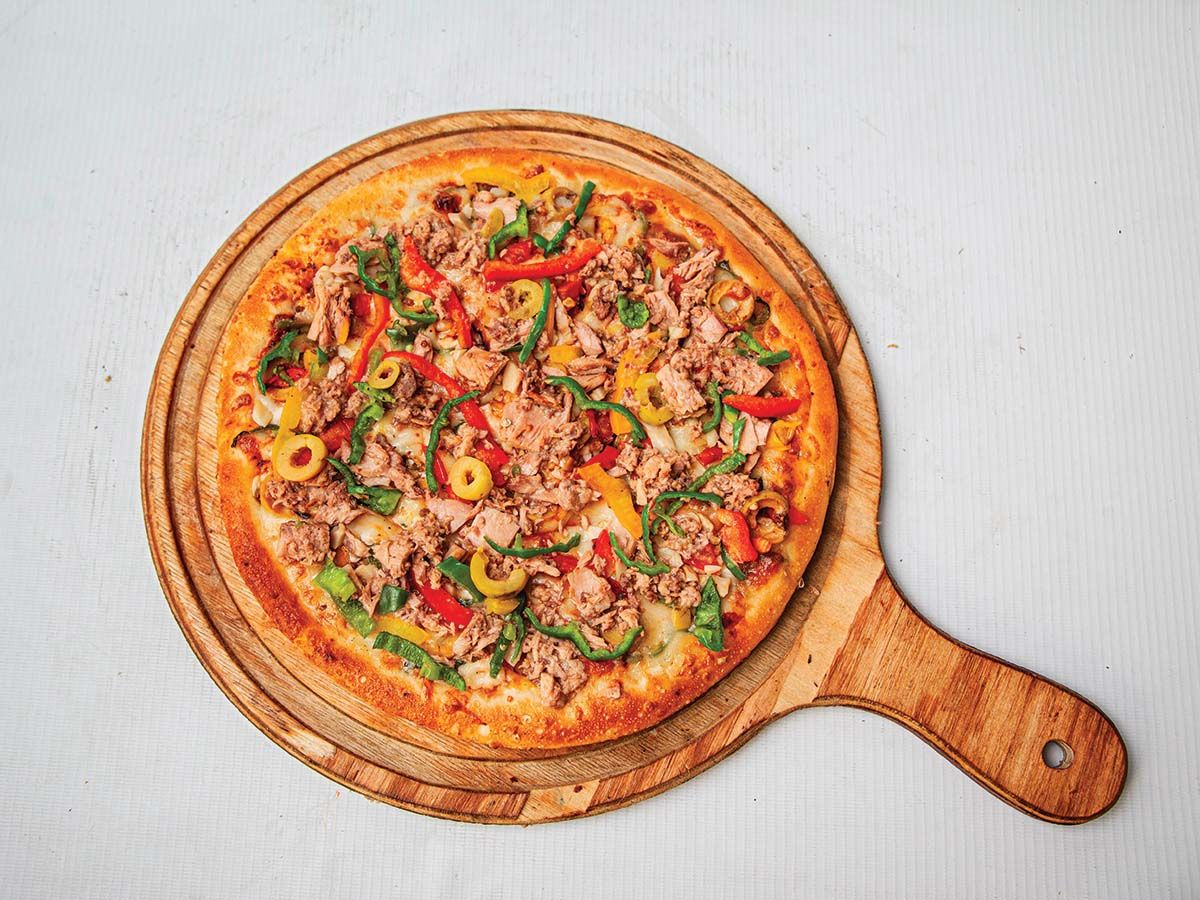 Tuna Ranch Pizza