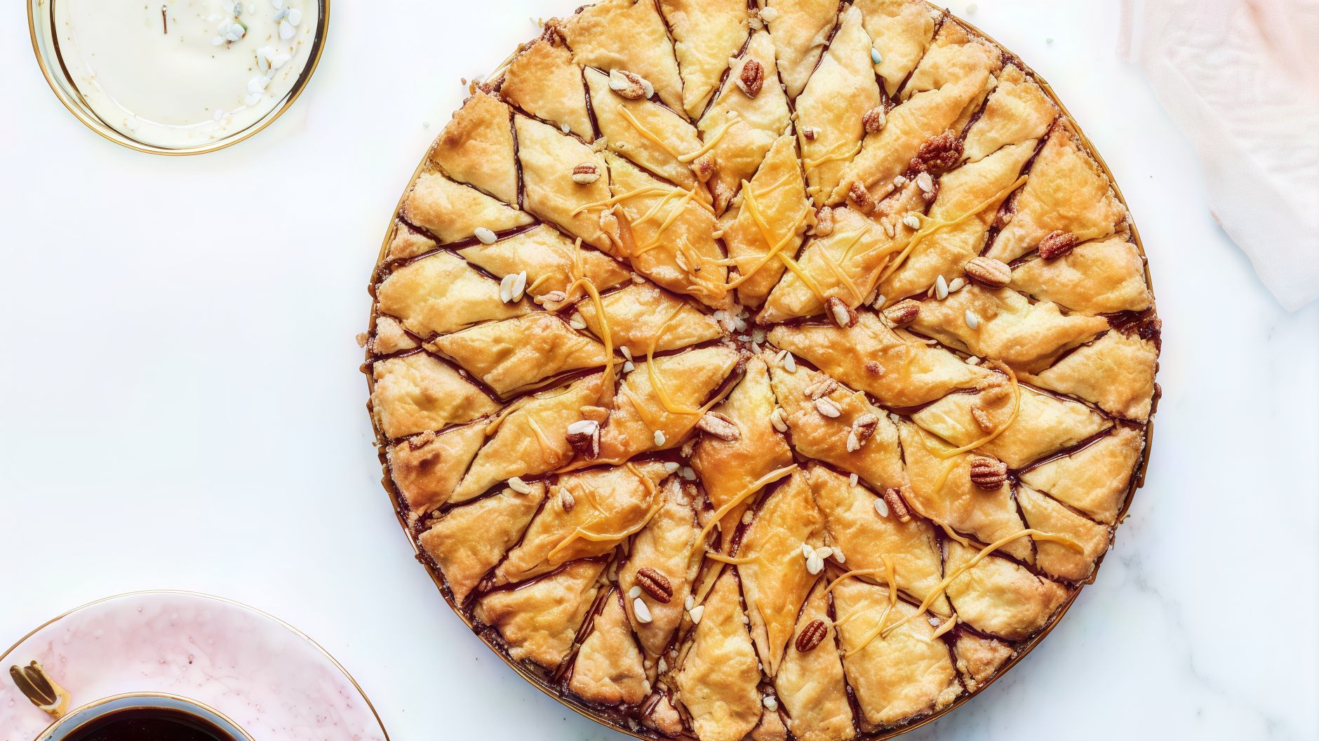 Baklava With Nuts Pie