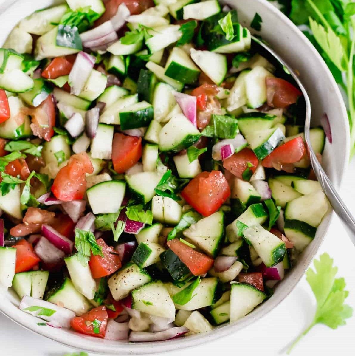 Egyptian Balady Salad