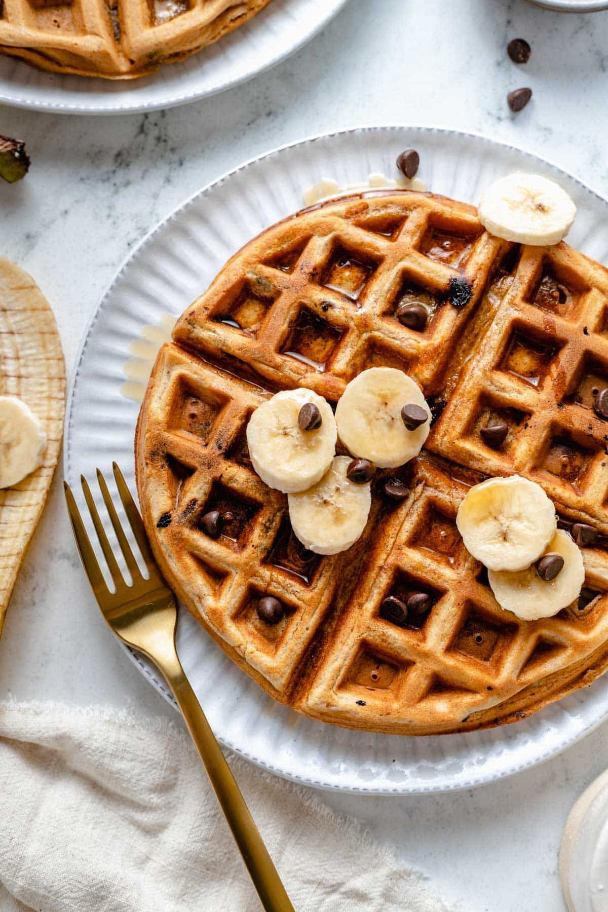 Banana Waffle